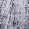 Grey Leaves Absract Print Hakoba Fabric