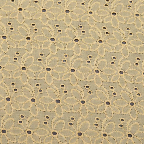Yellow Butterfly Hakoba Fabric