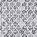 Grey Sequence Hakoba Fabric