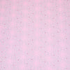 Pink Floret Embroidered Premium Cotton Fabric