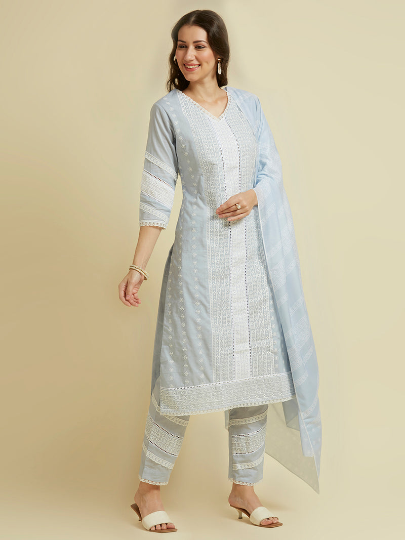 BLUE RAY HAKOBA KURTA SET