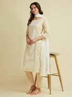 CREAM PIE HAKOBA KURTA SET