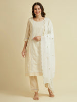 CREAM PIE HAKOBA KURTA SET