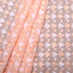 Calla Peach Hakoba Fabric