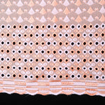 Calla Peach Hakoba Fabric