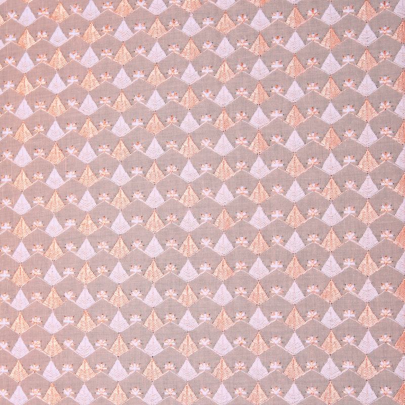 Calla Peach Hakoba Fabric