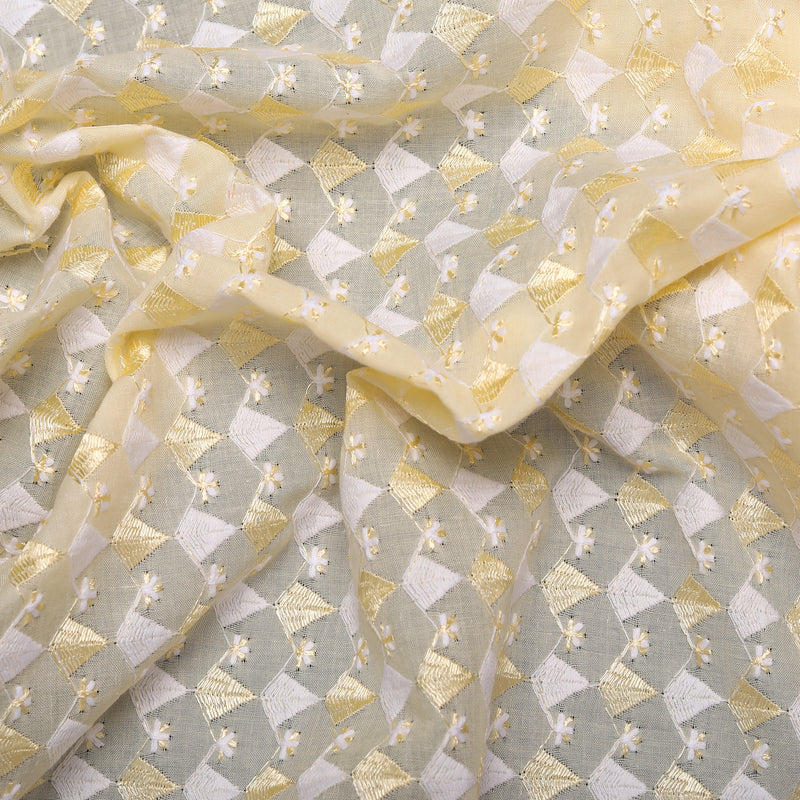 Calla Yellow Hakoba Fabric