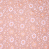 Dual Tone Peach Floral Hakoba Fabric