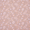 Dark Peach Dual Tone Pea Hakoba Fabric