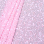 Dark Pink Dual Tone Diamond Hakoba Fabric