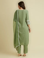 GREEN SHIA HAKOBA KURTA SET