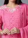 HAKOBA LUXE ALIA PINK KURTA SET