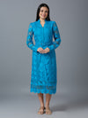 HAKOBA LUXE FARAH BLUE DRESS