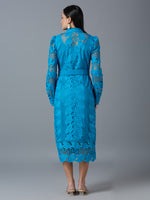 HAKOBA LUXE FARAH BLUE DRESS