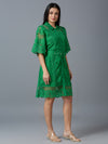 HAKOBA LUXE STAR GREEN DRESS