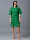 HAKOBA LUXE STAR GREEN DRESS