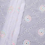 Hexa White Hakoba Fabric