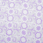 Jia Multi Lavender Scallop Hakoba Fabric