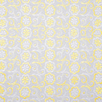 Jia Multi Yellow Scallop Hakoba Fabric