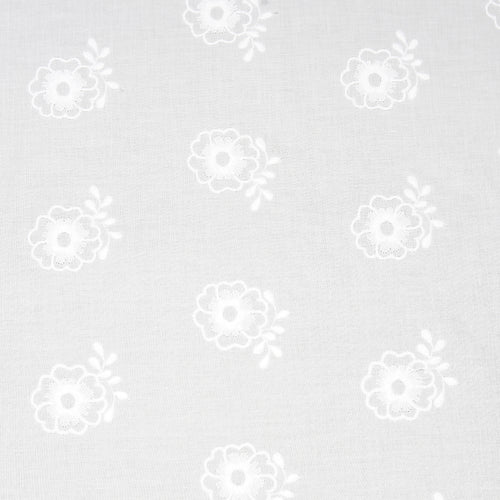 Kara White Hakoba Fabric