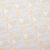 Kristy Multi Orange Scallop Hakoba Fabric