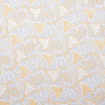 Kristy Multi Orange Scallop Hakoba Fabric