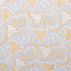 Kristy Multi Orange Scallop Hakoba Fabric