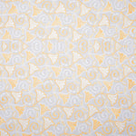 Kristy Multi Orange Scallop Hakoba Fabric