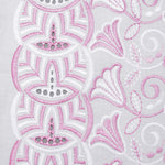 Kristy Multi Pink Scallop Hakoba Fabric