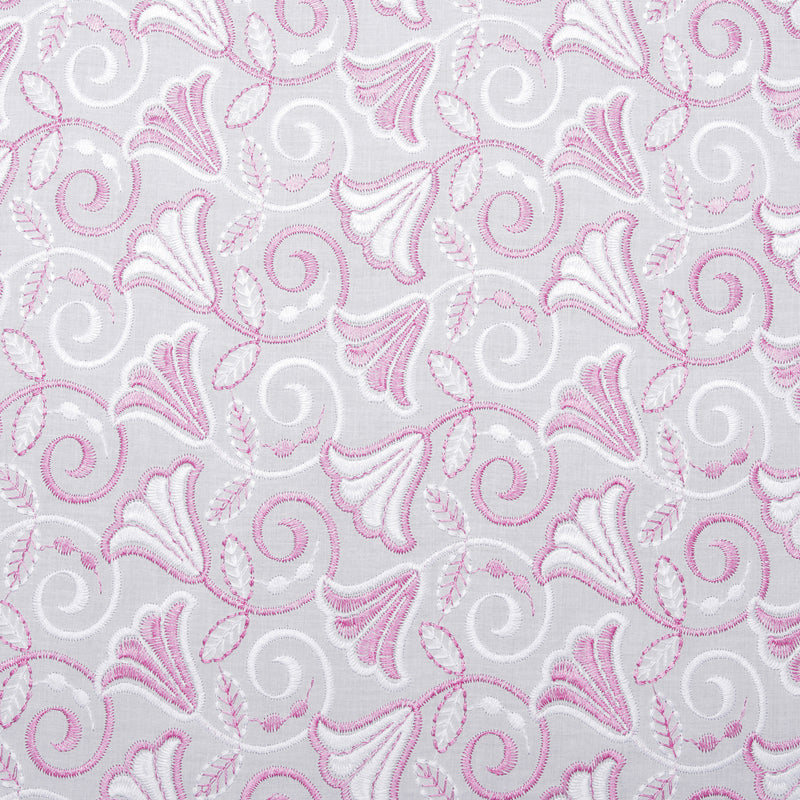 Kristy Multi Pink Scallop Hakoba Fabric