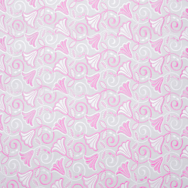 Kristy Multi Pink Scallop Hakoba Fabric