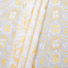 Layla Multi Yellow Scallop Hakoba Fabric