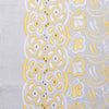 Layla Multi Yellow Scallop Hakoba Fabric