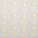 Layla Multi Yellow Scallop Hakoba Fabric