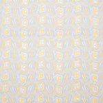 Layla Multi Yellow Scallop Hakoba Fabric