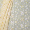 Lemon Dual Tone Raga Hakoba Fabric