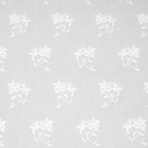 Mogra White Hakoba Fabric