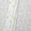 Noah Multi Green Scallop Hakoba Fabric