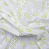 Noah Multi Green Scallop Hakoba Fabric