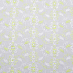 Noah Multi Green Scallop Hakoba Fabric