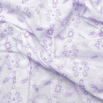 Noah Multi Lavender Scallop Hakoba Fabric