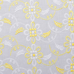 Noah Multi Yellow Scallop Hakoba Fabric