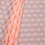 Nubra Peach Hakoba Fabric