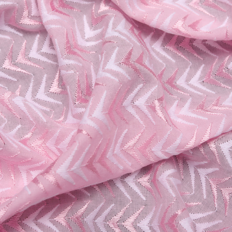 Nubra Pink Hakoba Fabric