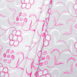 Oma Multi Pink Scallop Hakoba Fabric