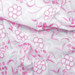 Oma Multi Pink Scallop Hakoba Fabric