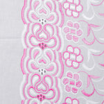 Oma Multi Pink Scallop Hakoba Fabric