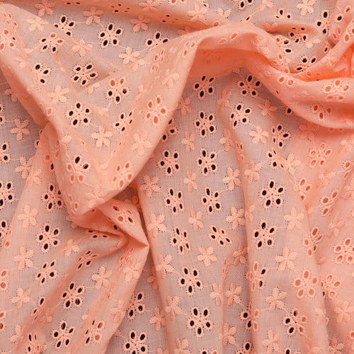 Palas Peach Hakoba Fabric