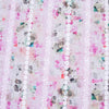 Pink Floral Abstract Hakoba Fabric