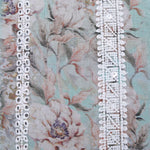 Pista Floral Abstract Hakoba Fabric